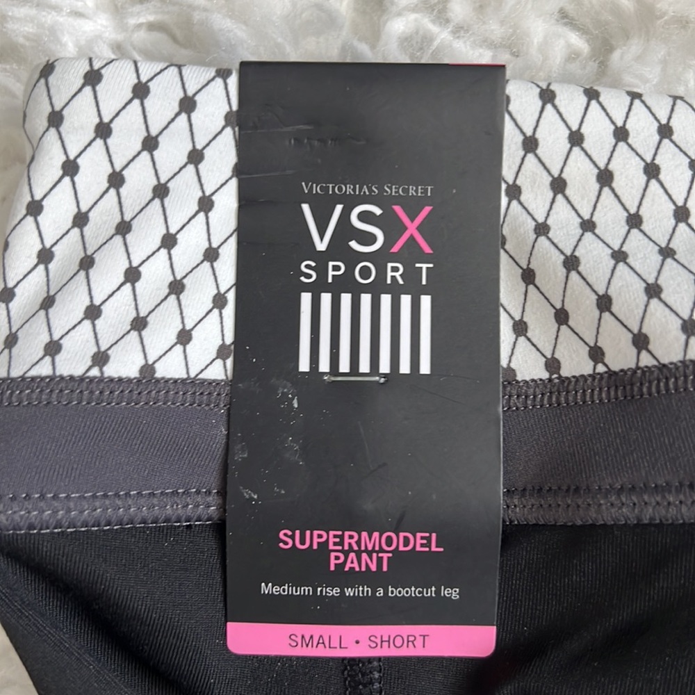 Victoria's Secret VSX Sport Supermodel Bootcut Pant S Short - Picture 4 of 5